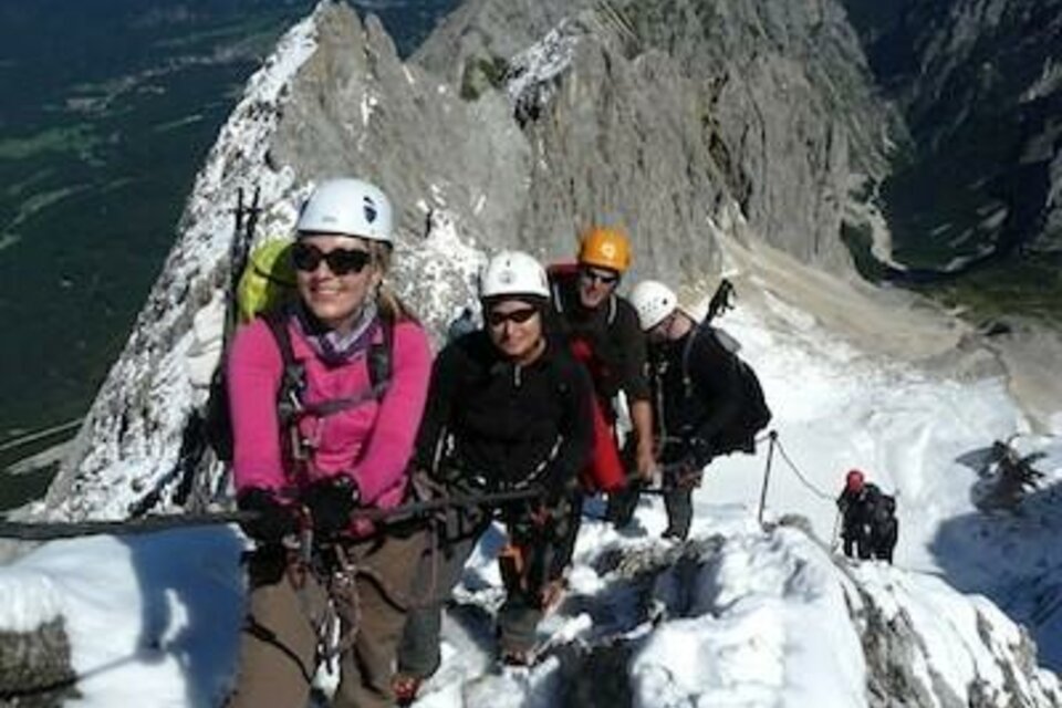 Zugspitze über das Höllental