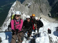 Zugspitze über das Höllental