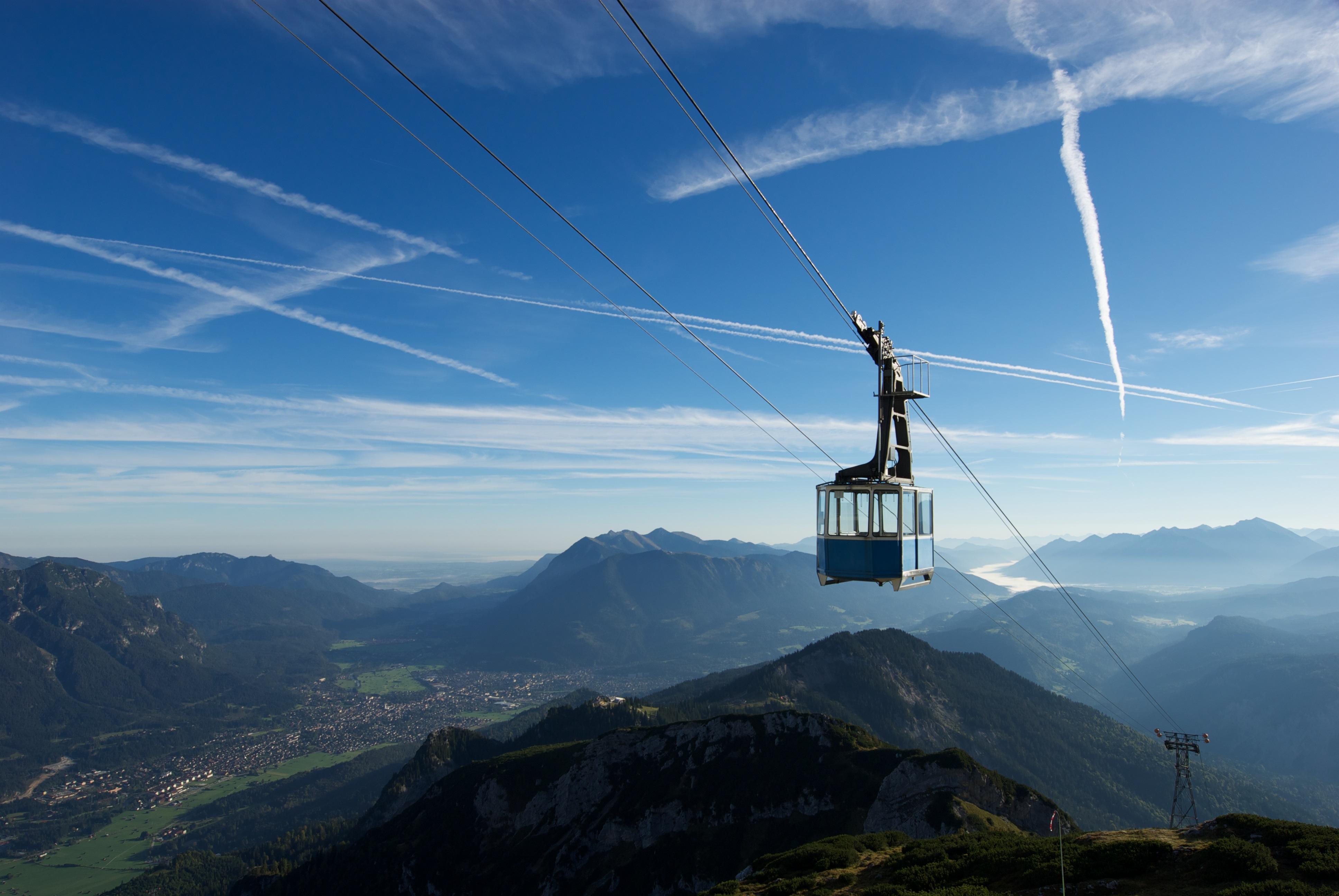 Hochalmbahn Talstation in Garmisch-Partenkirchen