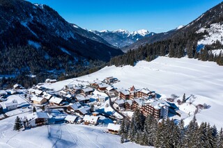 Wi Rinnen, Hotel von oben