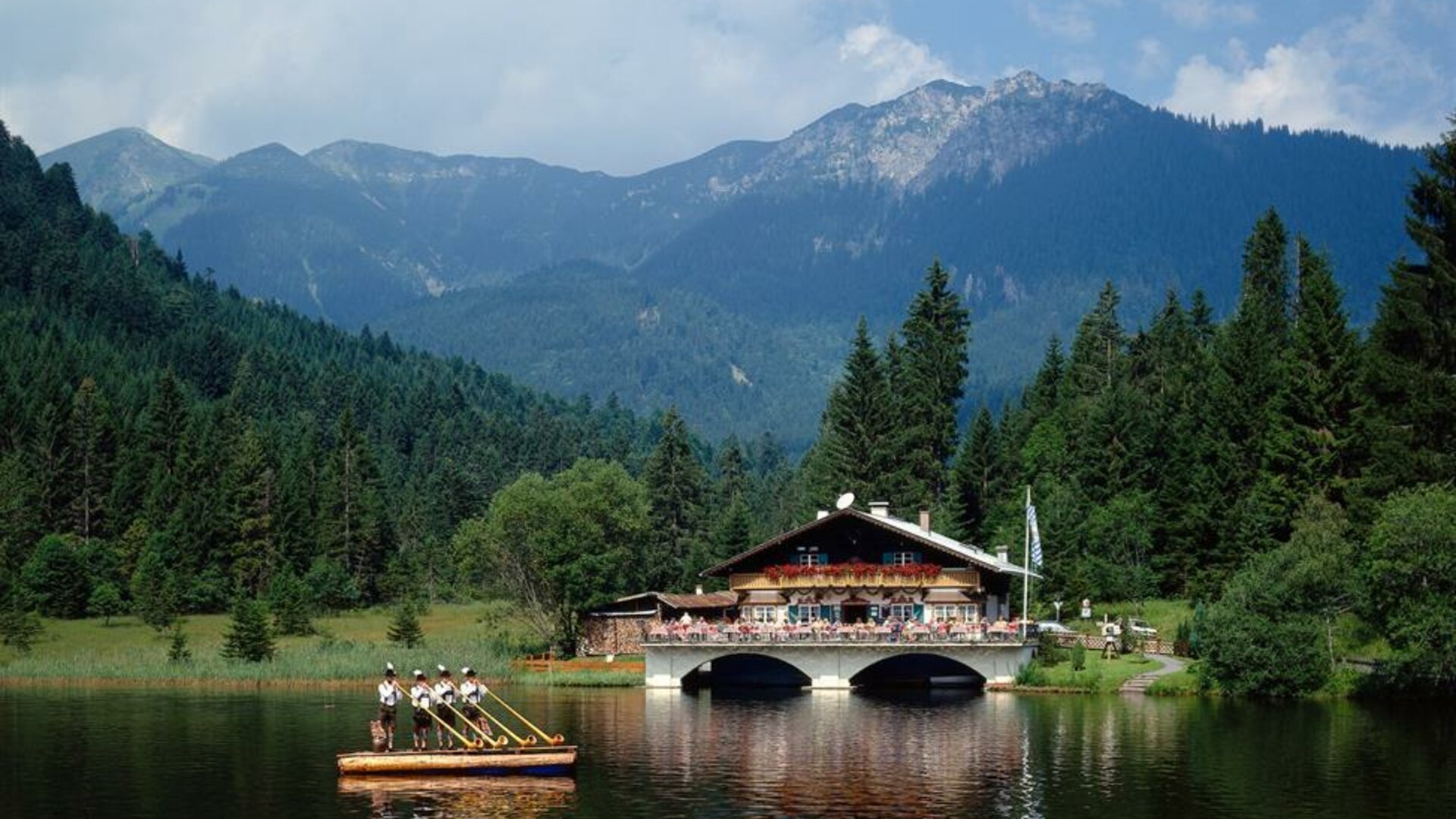 Pflegersee, Berggasthof in Garmisch-Partenkirchen