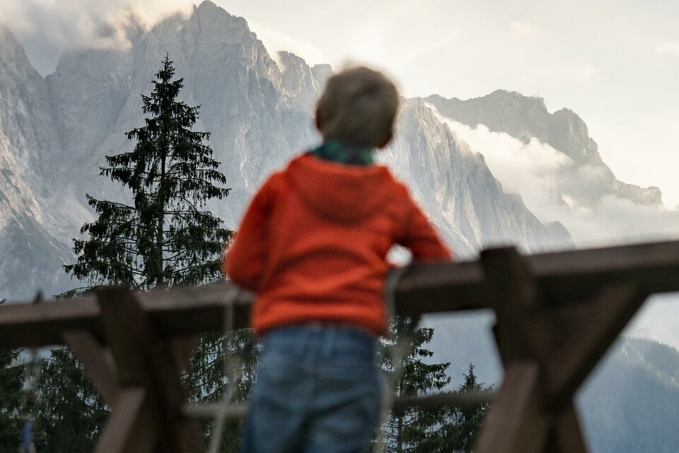 Blick auf die Zugspitze