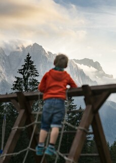 Blick auf die Zugspitze