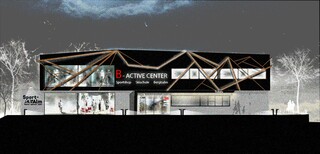 B-Active Center Südansicht