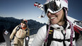 Paar beim Skifahren auf Zugspitze | © GaPa Tourismus | U. Wiesmeier