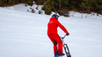 Skibike | © Skischule Snowpower Lermoos