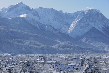 Panoramablick vom Wankparkplatz | Garmisch-Partenkirchen | © Markt Garmisch-Partenkirchen