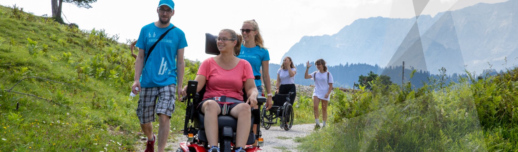 Mit dem Rollstuhl auf den Berg | © Udo Leist
