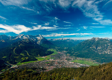 Panorama Sommer | Garmisch-Partenkirchen | © Markt Garmisch-Partenkirchen