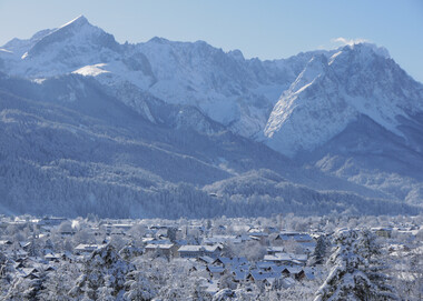Panoramablick Winter | Garmisch-Partenkirchen | © Markt Garmisch-Partenkirchen